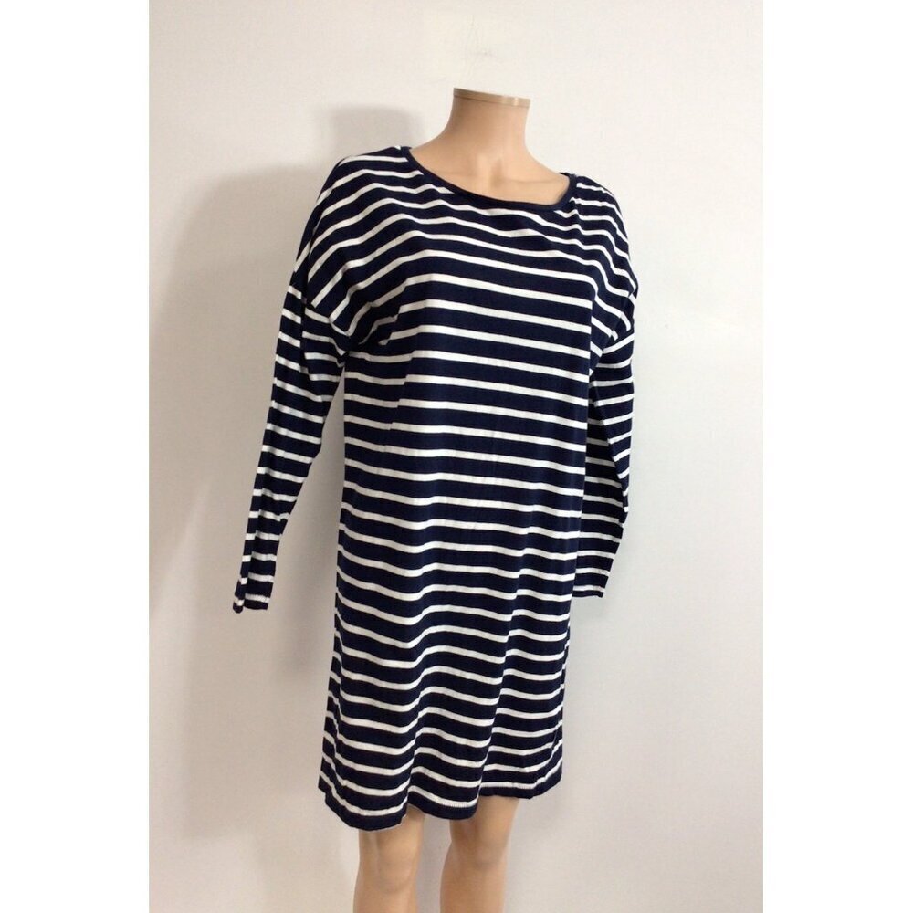Zara Stripe Nautical Dress Womens Large